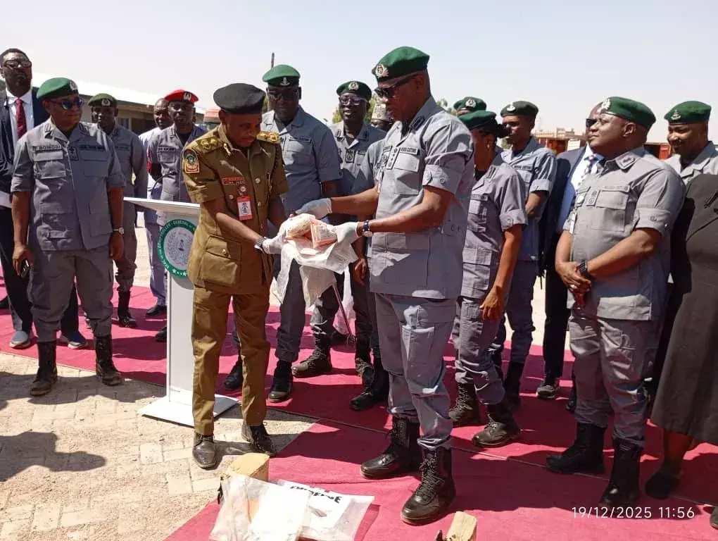 Customs hands over 30-year-old seized drugs to NDLEA in Kano Customs hands over 30-year-old seized drugs to NDLEA in Kano