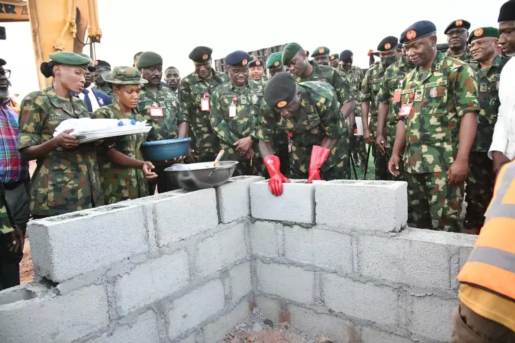 Army commences construction of accommodation for 1,800 personnel in Abuja