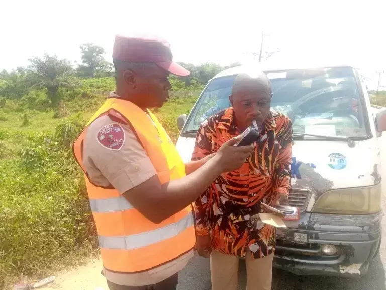 FRSC tests drivers for alcohol, drugs in Cross River