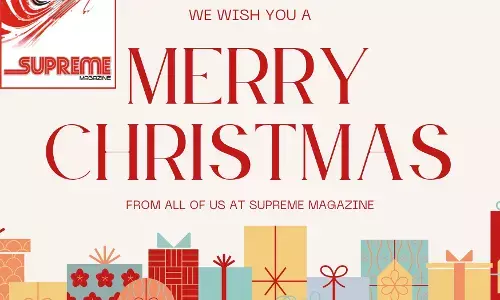 Merry Christmas from Supreme Magazine