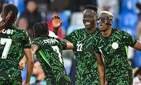 NEWS FLASH: Nigeria edge Algeria  2-0 to reach semi finals