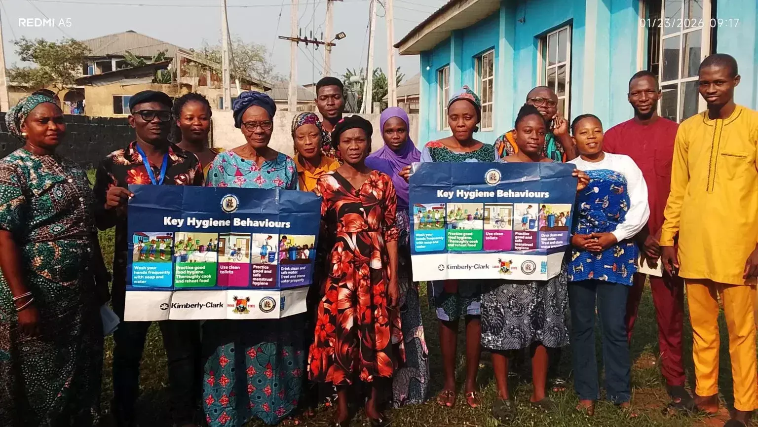 WaterAid empowers volunteers in Ikorodu community to champion hygiene