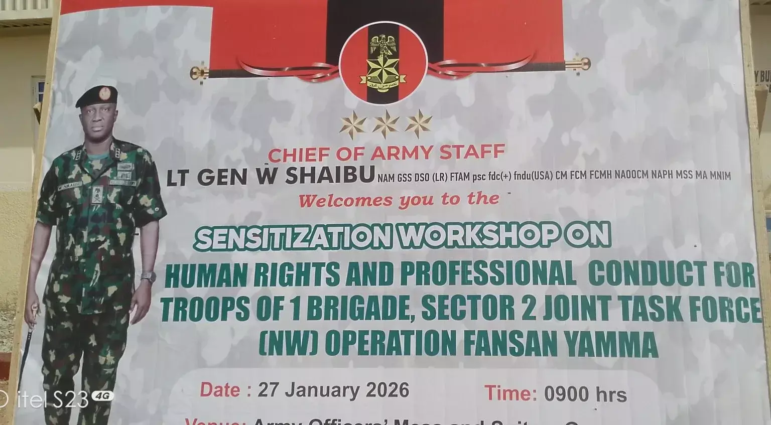 Nigerian Army commits to human rights principles