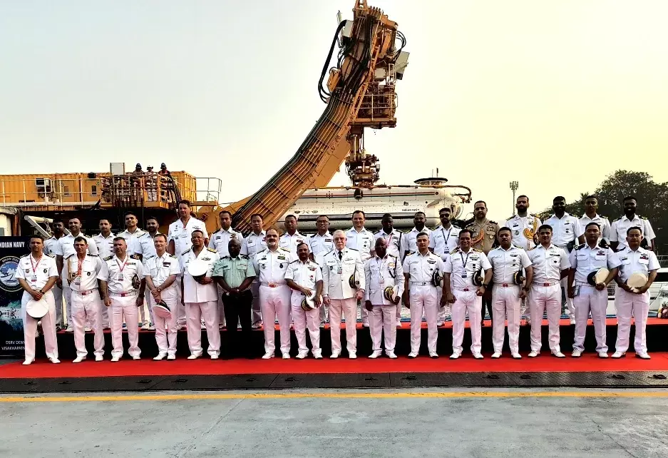 India showcases submarine rescue capability at MILAN 2026 India showcases submarine rescue capability at MILAN 2026
