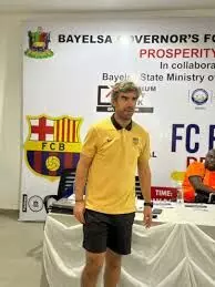 FC Barcelona coaching clinic begins in Yenagoa FC Barcelona coaching clinic begins in Yenagoa