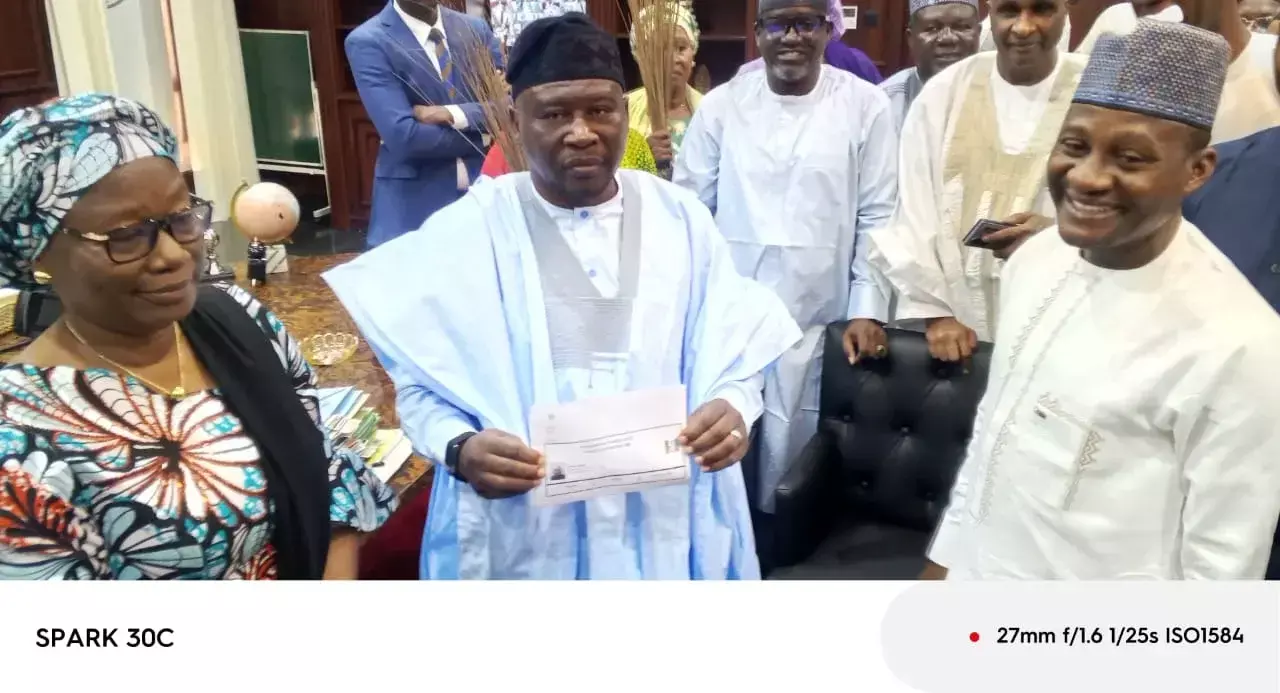 Fintiri formally defects to APC Fintiri formally defects to APC