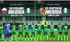 Super Eagles set for Poland, Portugal friendlies ahead of World Cup