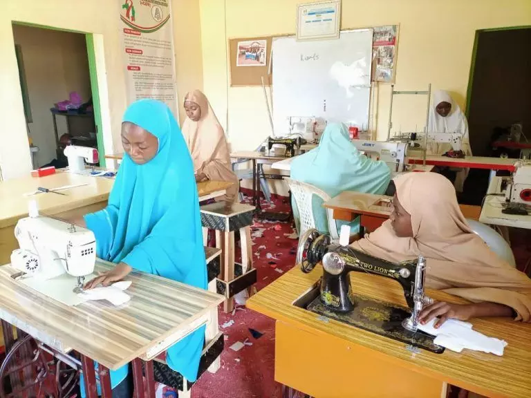 Adolescent girls produce 15,000 reusable sanitary pads