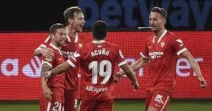 Sevilla Come out Top in 7-Goal Thriller at Celta Vigo