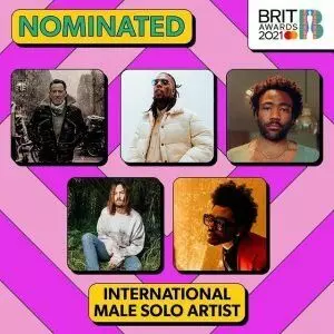 Burna Boy gets nomination for International Male Sol Artist
