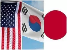 Korea, Japan reaffirm trilateral cooperation with U.S. for peninsula peace