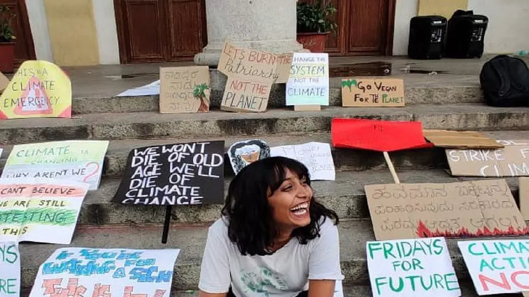 Arrest of Indian female climate activist illegal Arrest of Indian female climate activist illegal