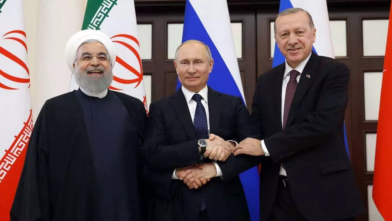 Russia, Iran, Turkey look to jump-start Syria peace process