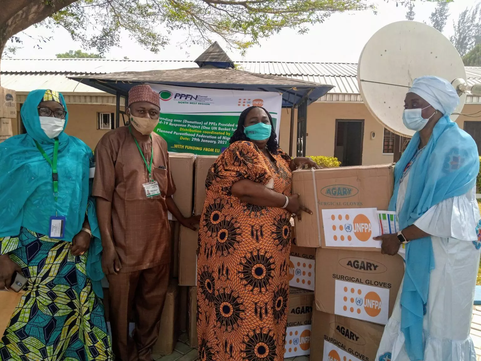 UNFPA Donates PPEs to Health Facilities in 5 States UNFPA Donates PPEs to Health Facilities in 5 States