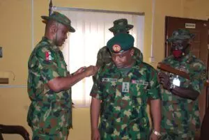 New Commander, Brig.-Gen Sadiq, Assumes Duty at 4 Brigade, Benin