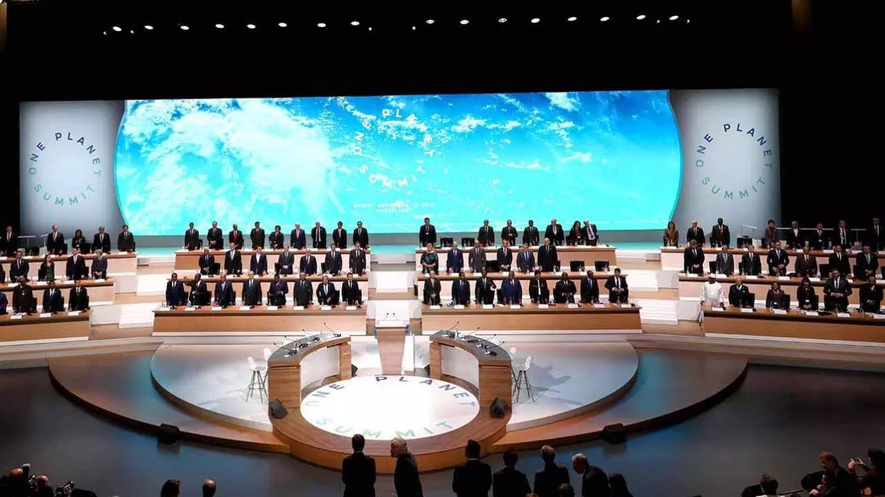 World leaders hold One Planet Summit in Paris World leaders hold One Planet Summit in Paris
