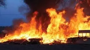 Fire guts petrol station in Nasarawa Fire guts petrol station in Nasarawa