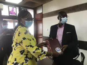 Unilag: Ogundipe, reinstated VC returns, addresses cheerful crowd