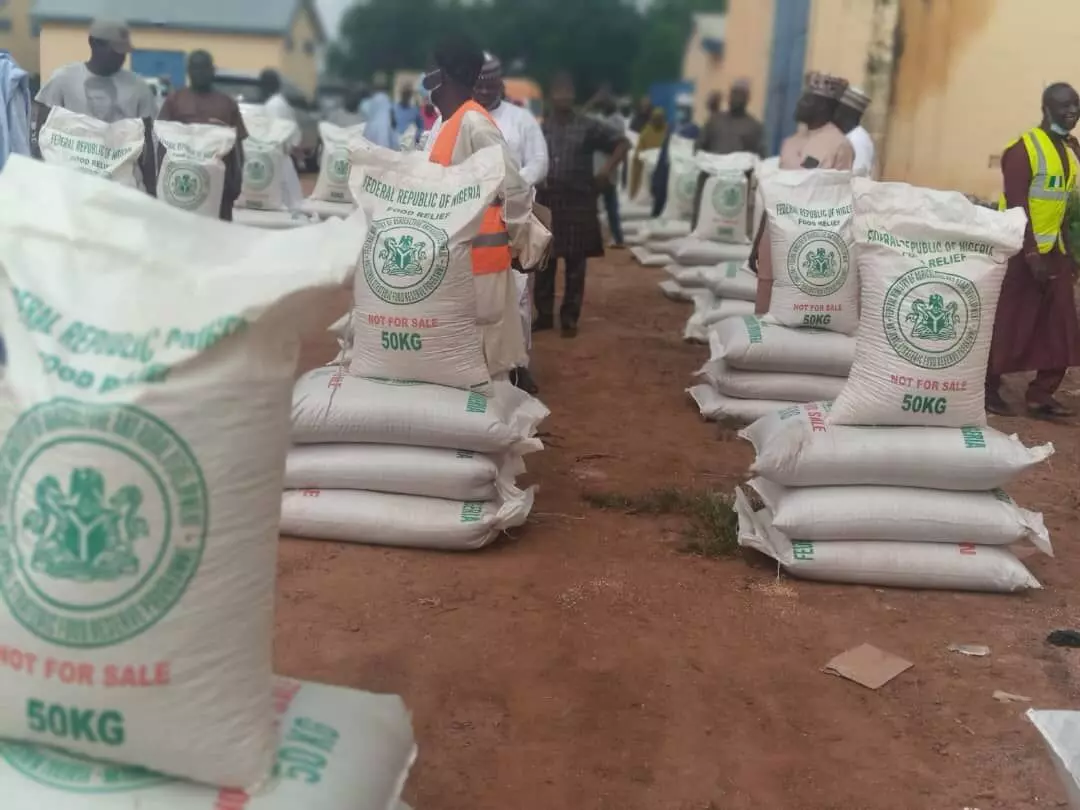 Palliative: FG distributes food items to 80,405 households in Sokoto