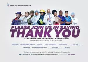 COVID-19: Celebrities commend FG, health workers, others