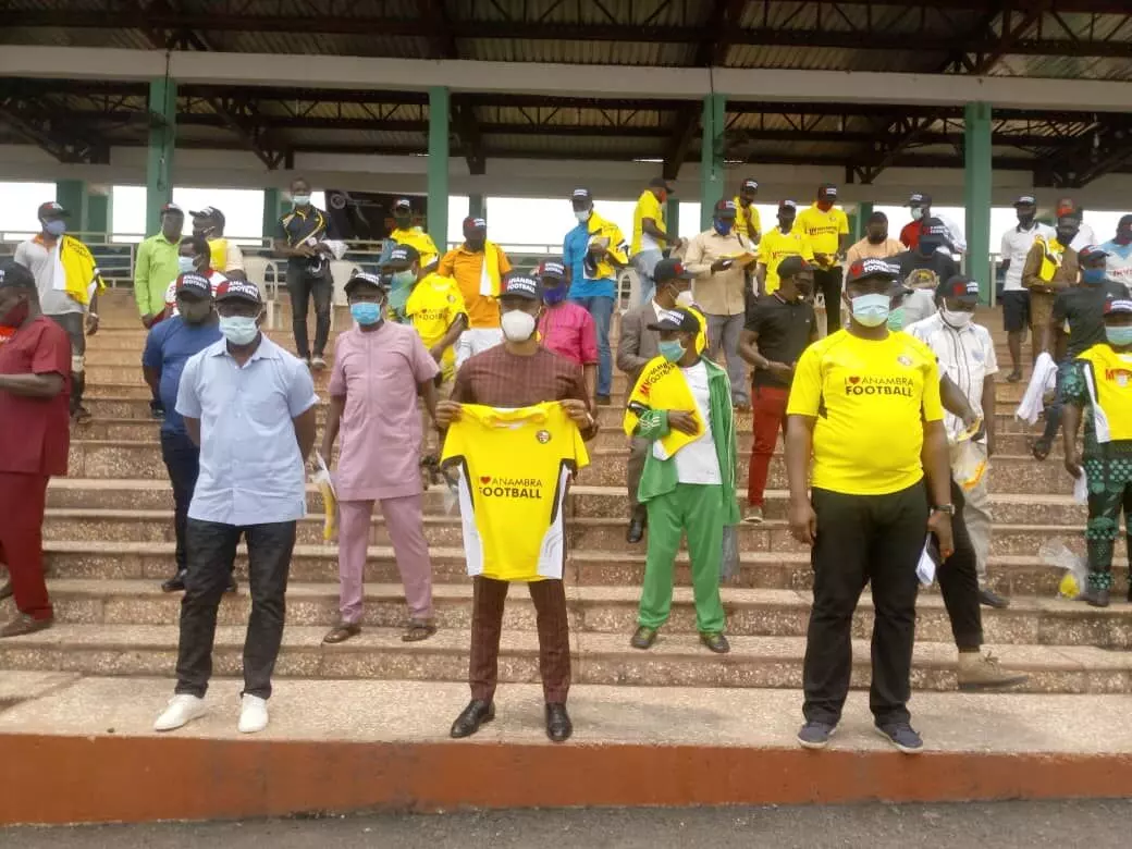 Caretaker committee promises better times for Anambra football stakeholders, unveils new FA secretariat Caretaker committee promises better times for Anambra football stakeholders, unveils new FA secretariat