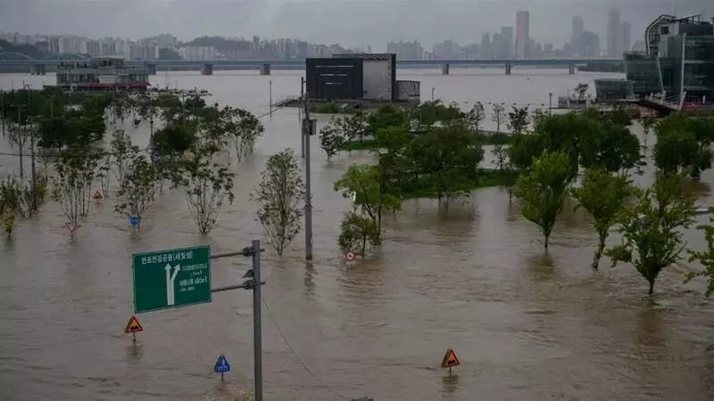 S/Korea’s heavy rain leaves 13 dead, 13 missing for 4 days