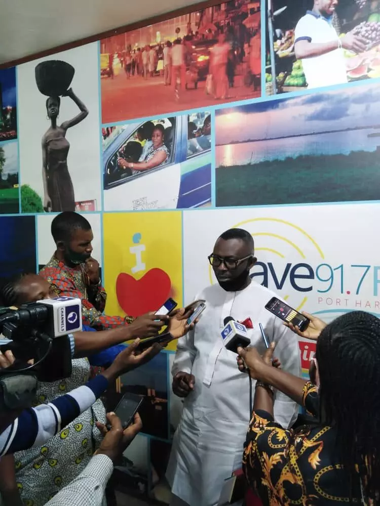 General Manager Wave 91.7Fm Port Harcourt exclusive media interaction with Journalists + full text