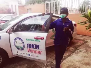 2020 Lagos City Marathon: Davou, Oyelade pick 2 car prizes 2020 Lagos City Marathon: Davou, Oyelade pick 2 car prizes