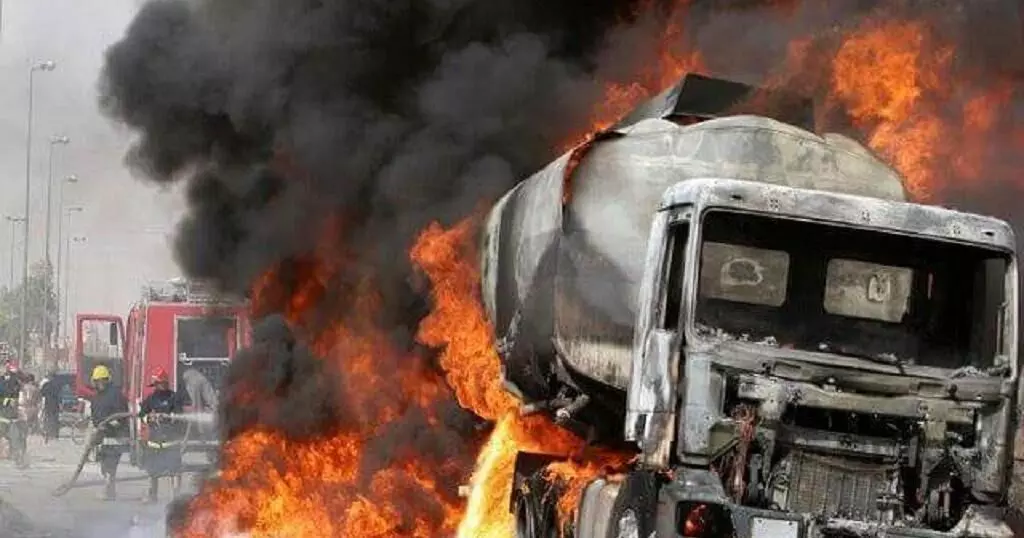 2 dead as Tanker explosion rocks Ibadan.