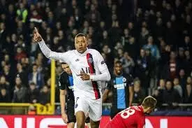 PSG wins big over Club Brugge after Mbappe hat-trick