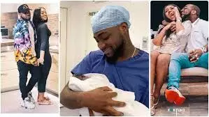 Davido and Chioma welcome their baby boy – Wizkid and other Celebrities pour congratulatory messages