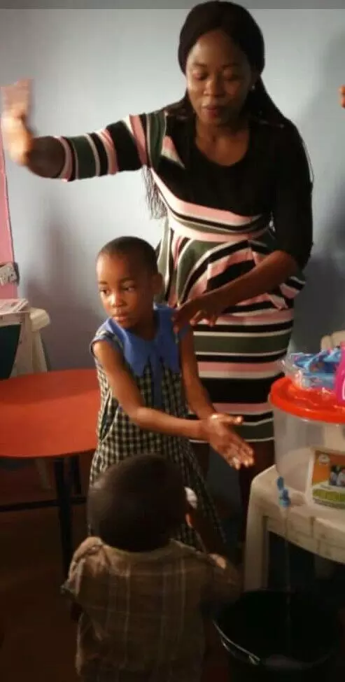 Global Hand Washing Day. Handwashing: NGO donates items to 2 schools in Lagos