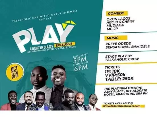 PLAY EXCLUSIVE ENTERTAINMENT with Afy Douglas and KO Baba – In case you missed it, here are the highlights