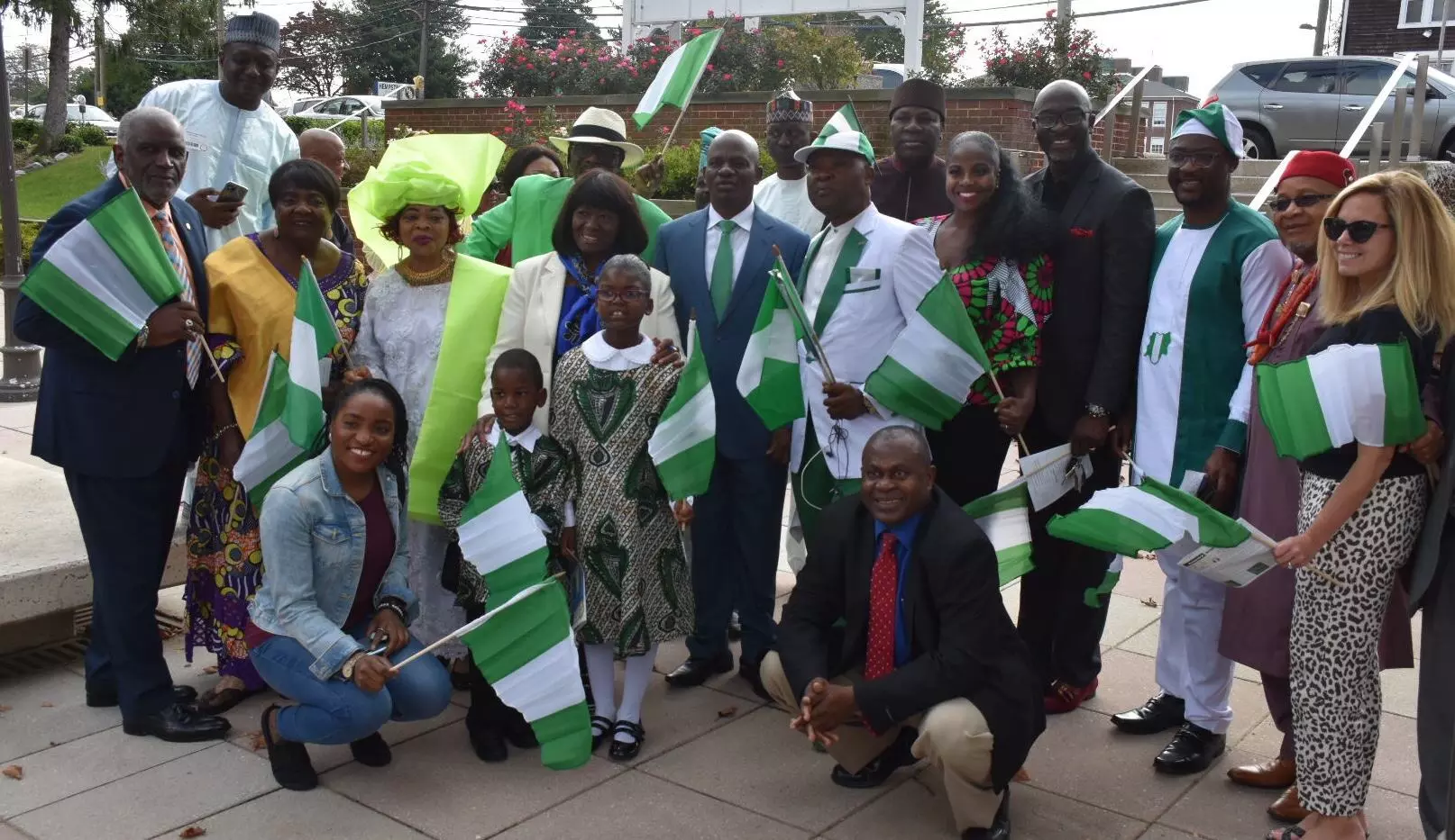 Naija @ 59: U.s Town honours Nigeria the second time with flag hoisting