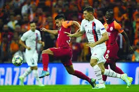 PSG defeat Galatasaray with a lone goal in Champions League group game