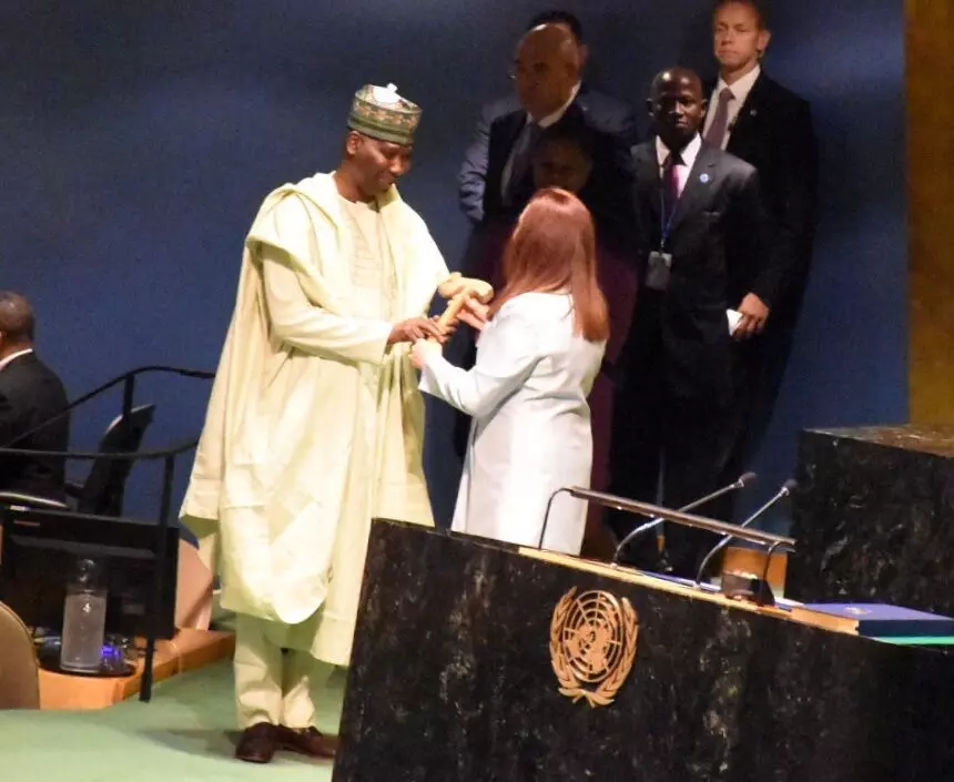 74th UNGA: Nigerian Emerges as president