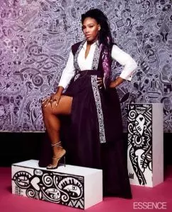 Naija Creative design: Serena Williams dazzles in kimono made by Nigerian designer, Jane Ekanem
