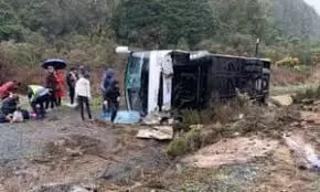 Road journey ends lives of 5 Chinese as bus crashes in New Zealand Road journey ends lives of 5 Chinese as bus crashes in New Zealand