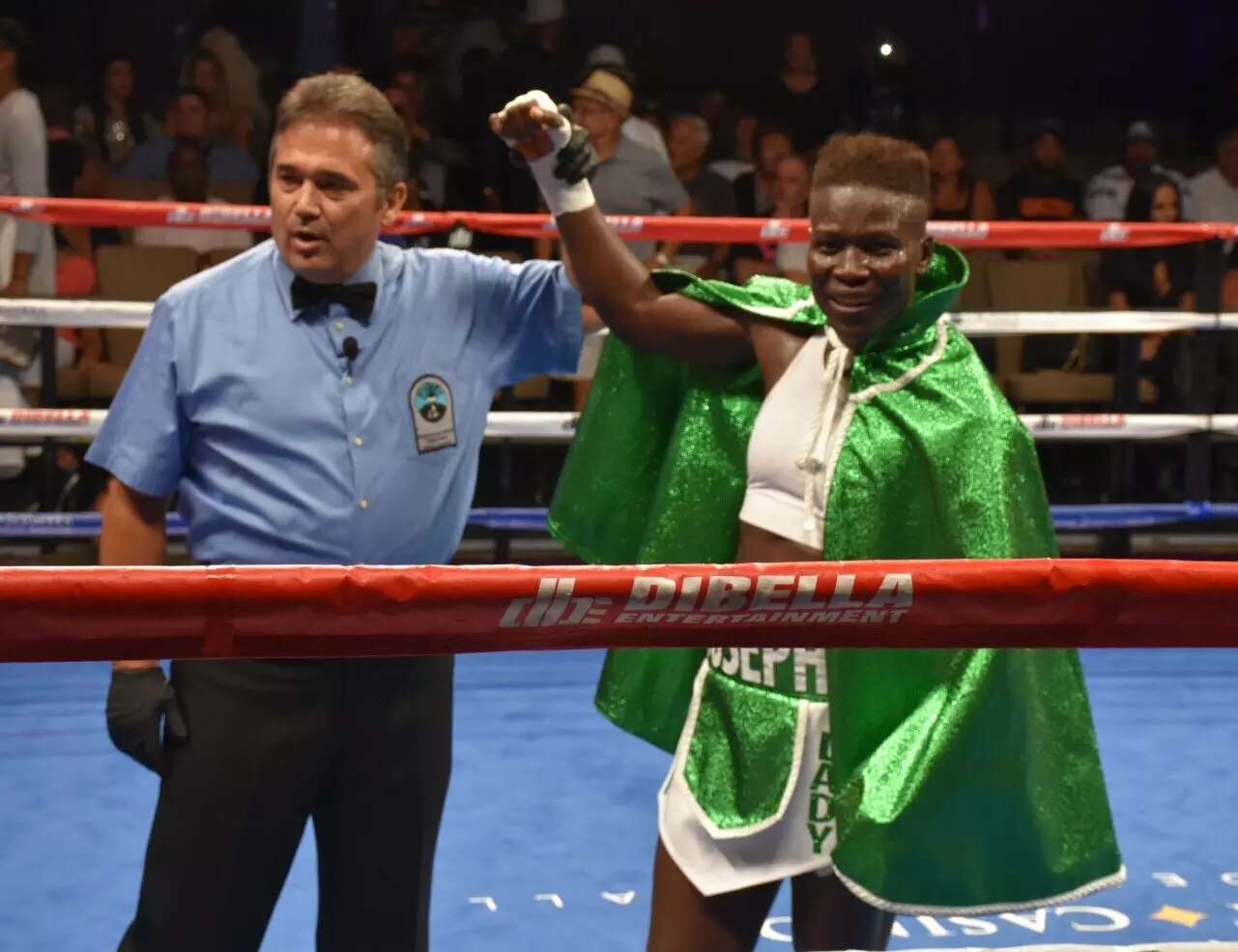 Great feat: Nigeria’s Helen Joseph boosts boxing record with win over Hungary’s Horgasx