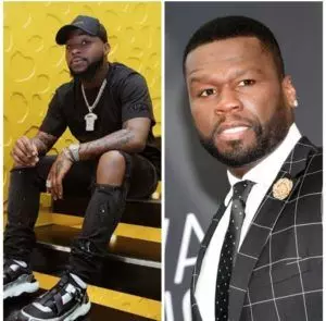 Davido pulls stunning performance with 50 Cent Davido pulls stunning performance with 50 Cent