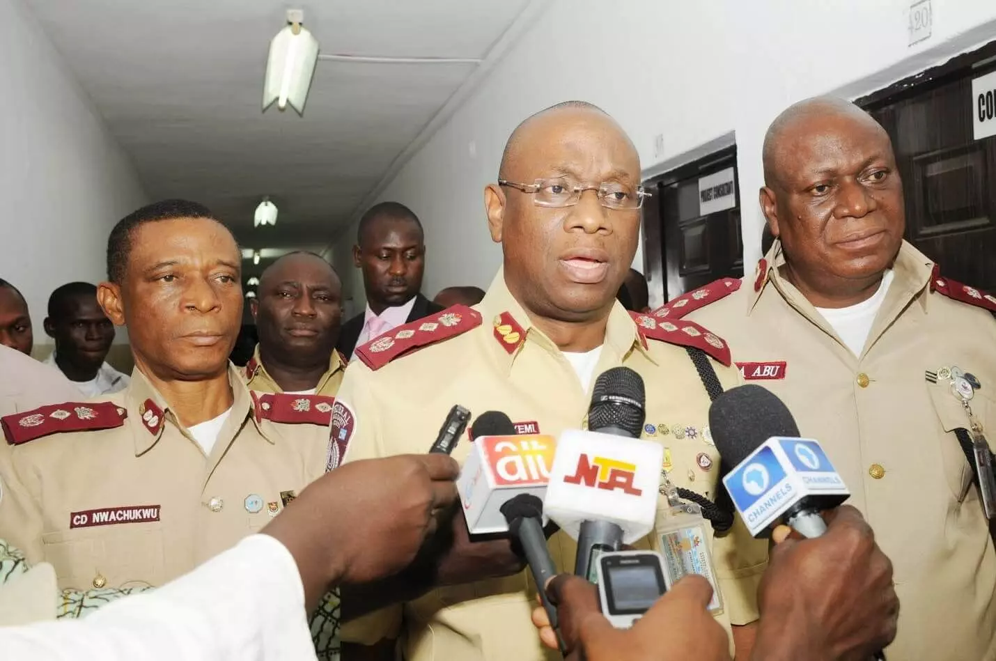 FRSC warns motorists to desist from carrying children in front seats