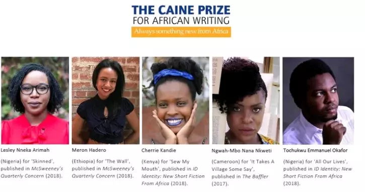 2 Nigerian writers make 2019 Caine Prize shortlist