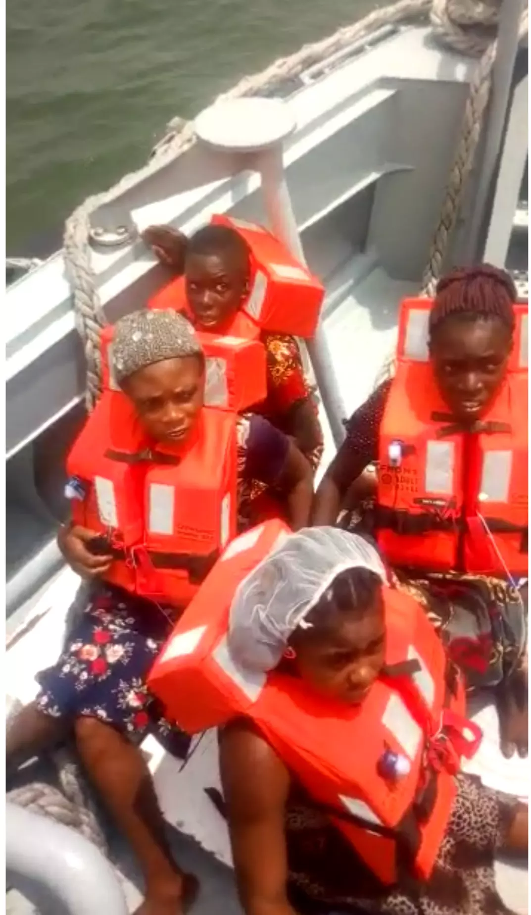 Navy rescues 2-month old baby, 11 others from drowning in Rivers