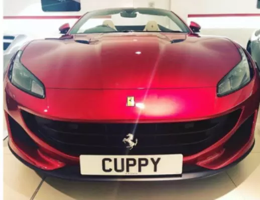 DJ Cuppy dazzles fans again with newly acquired N75m Ferrari Portofino