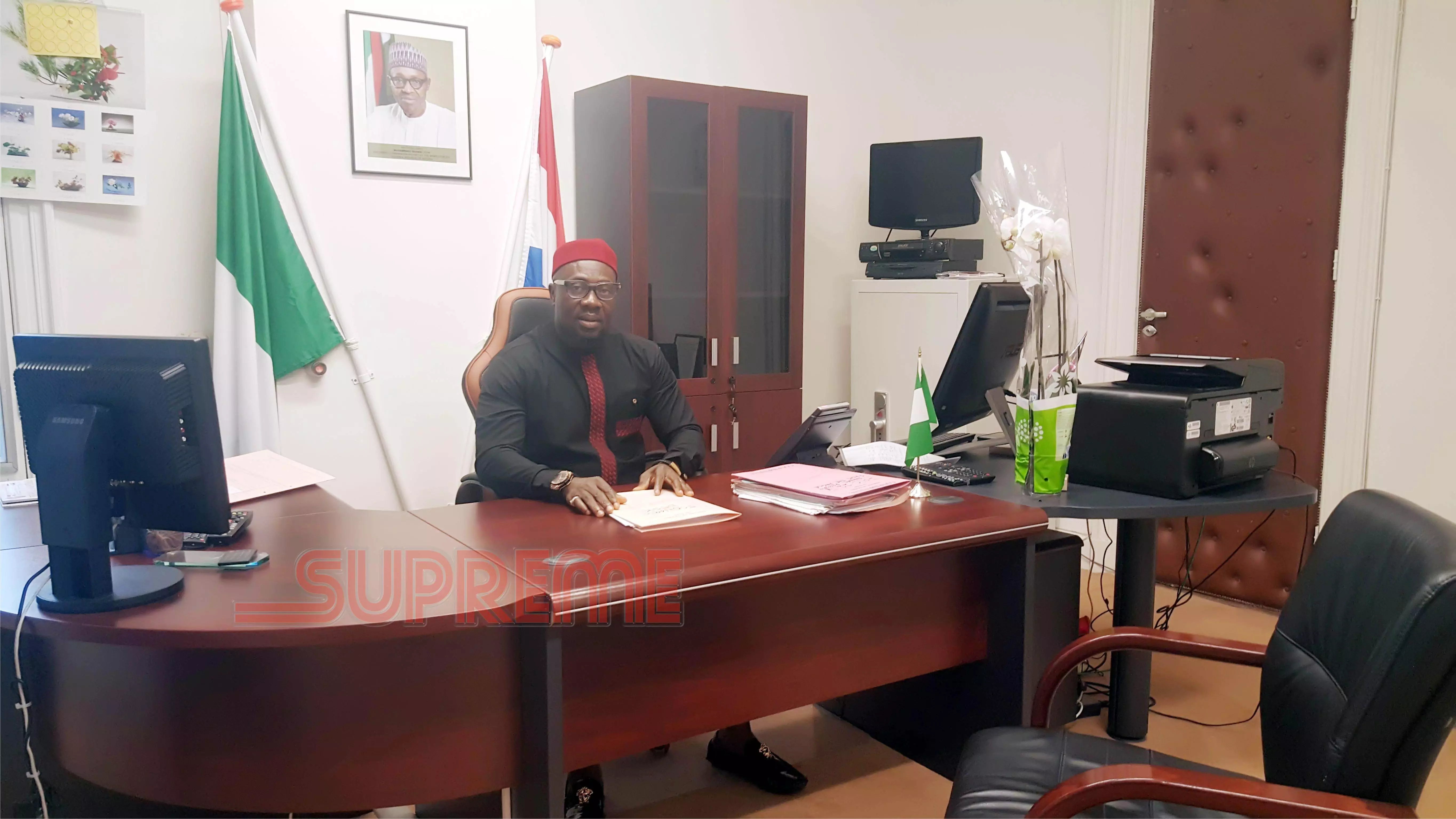Exclusive Interview with Nigeria’s Ambassador to The Netherlands, His Excellency, Amb. Oji Ngofa