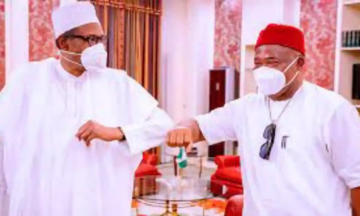 Buhari Receives Briefing From Uzodinma