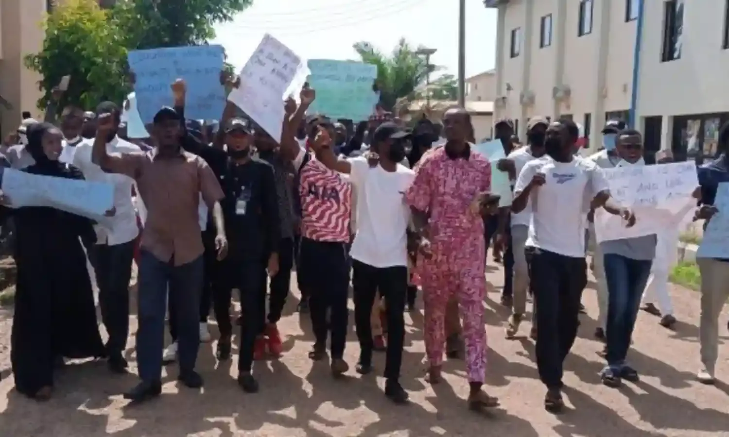 Kaduna Varsity Students Protest Hike in Fees