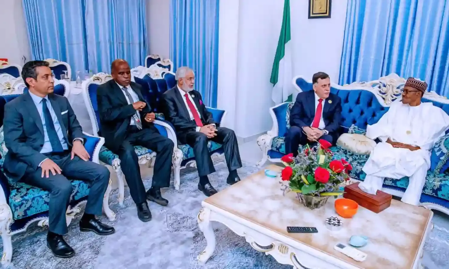 Buhari meets Libyan PM of Libya