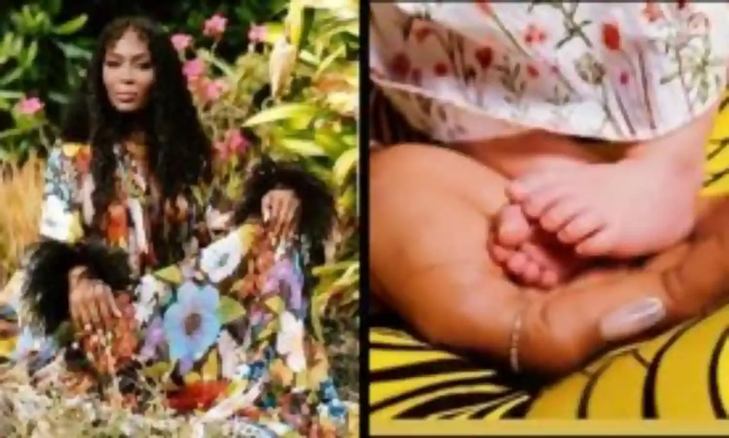 Naomi Campbell is a new Mom!