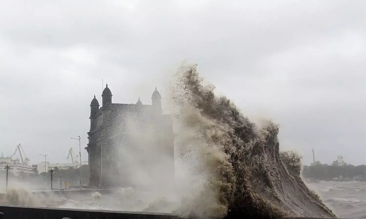 96 missing after barge sinks in cyclone